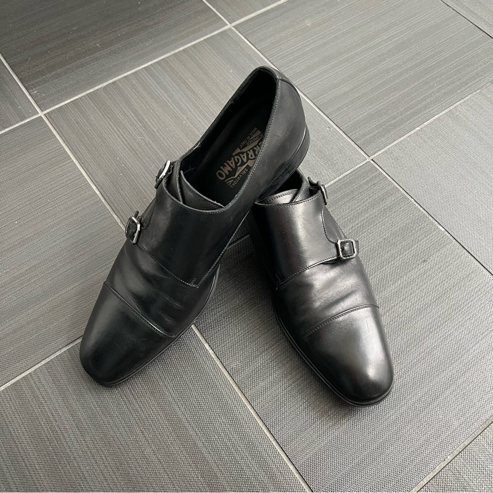 Salvatore Faragamo Double Buckle Men’s Dress Shoes